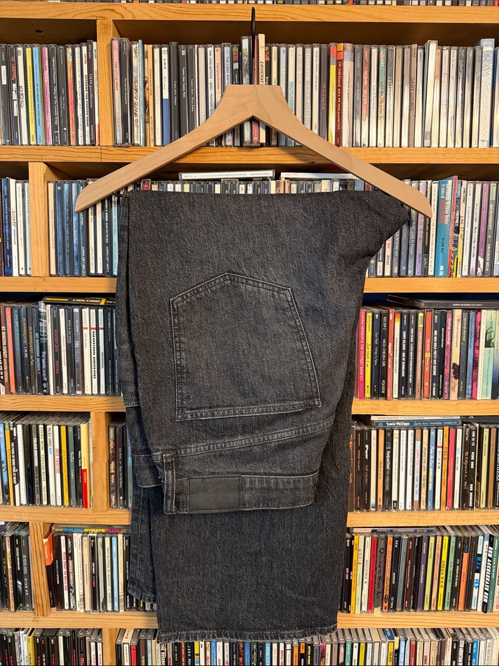 Madewell Perfect Vintage Wide-Leg Jeans Charcoal Size 31